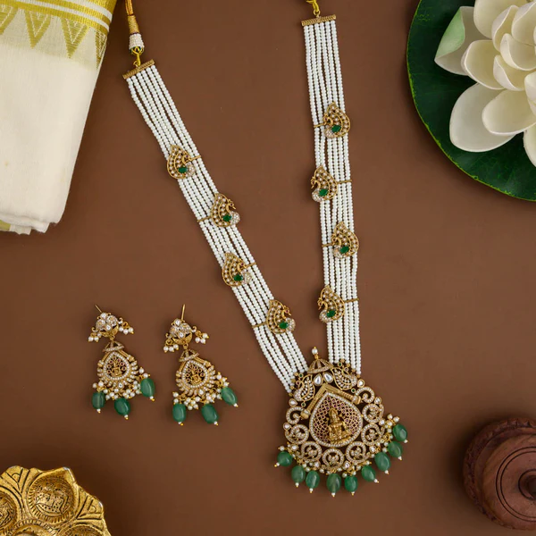 Maharani Haram set - Green